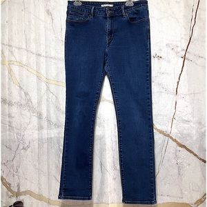 Levi’s 501 Mid-Rise Skinny Medium Wash Jeans size 12